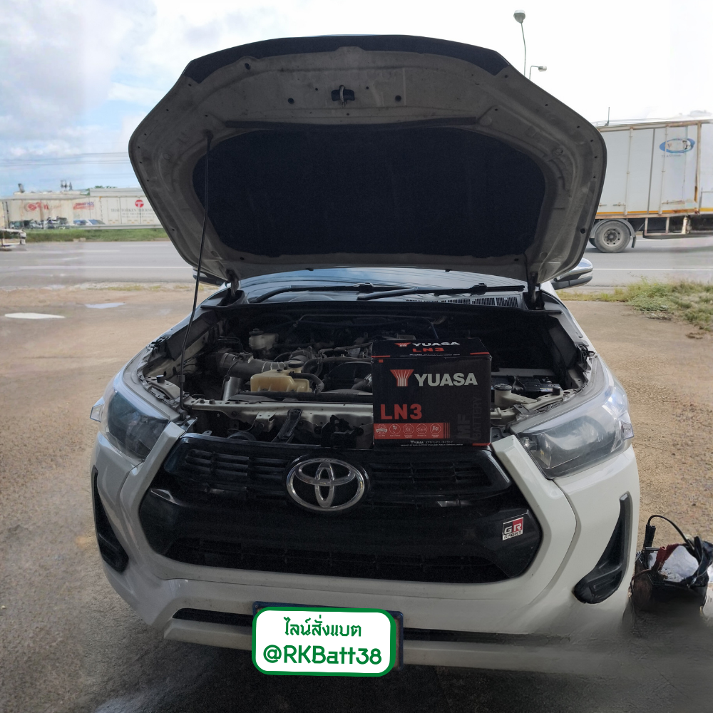 ติดตั้งแบตเตอรี่รถยนต์นอกสถานที่